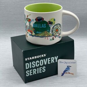 Starbucks Dallas Texas Mug Discovery Series Stackable Coffee 2024 14oz